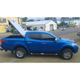Mitsubishi L200 Series 5 - 6 - Fiat Fullback - 2015 On Aluminium Tonneau Cover - Mill Finish